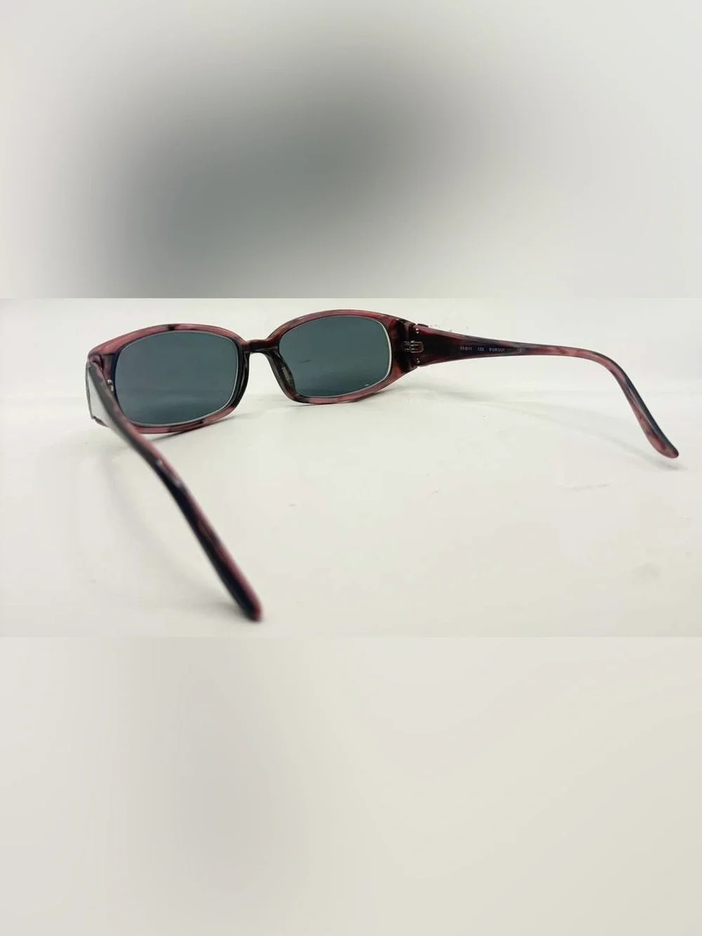 Parke PK6002 Burgundy Oval Sunglasses Frames Only